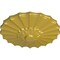 Ekena Millwork Shakuras Ceiling Medallion (Fits Canopies up to 1 3/8"), Hand-Painted Rich Gold, 9"OD x 1 3/8"P CM09SHRGS - alternate 3